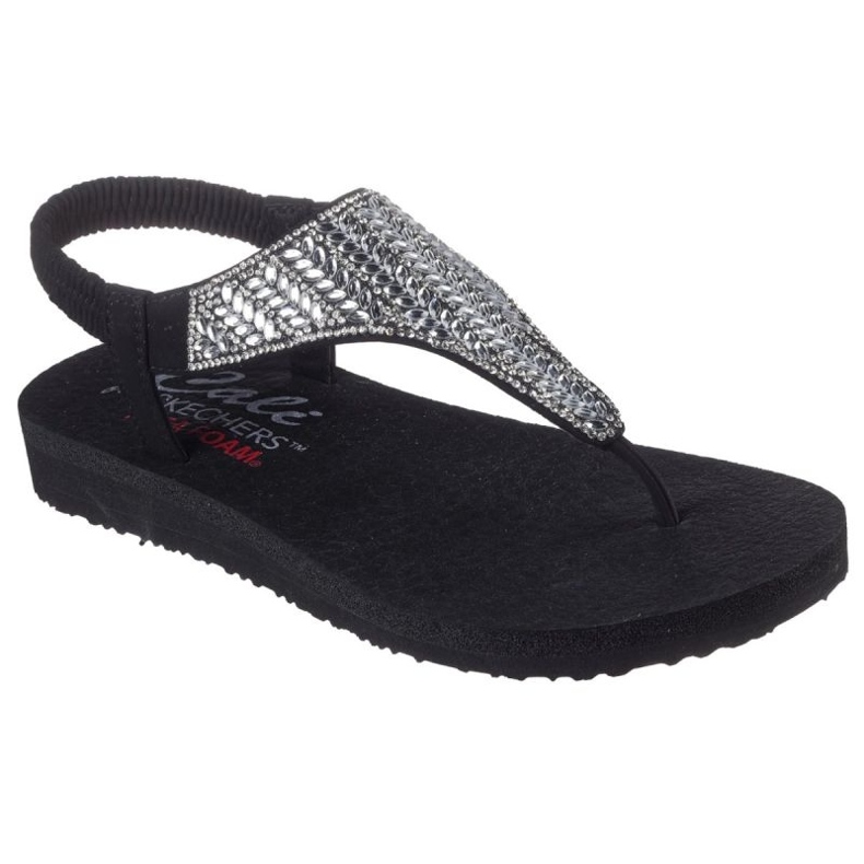 Sandalias Meditación Skechers - Musa glamous en 119744 -Blk negro 1