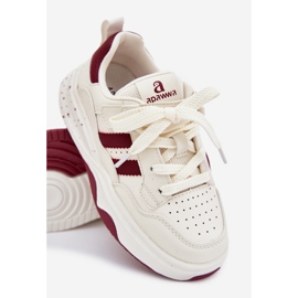 Boto Zapatillas para niños en la plataforma beige y beige Grellio 7