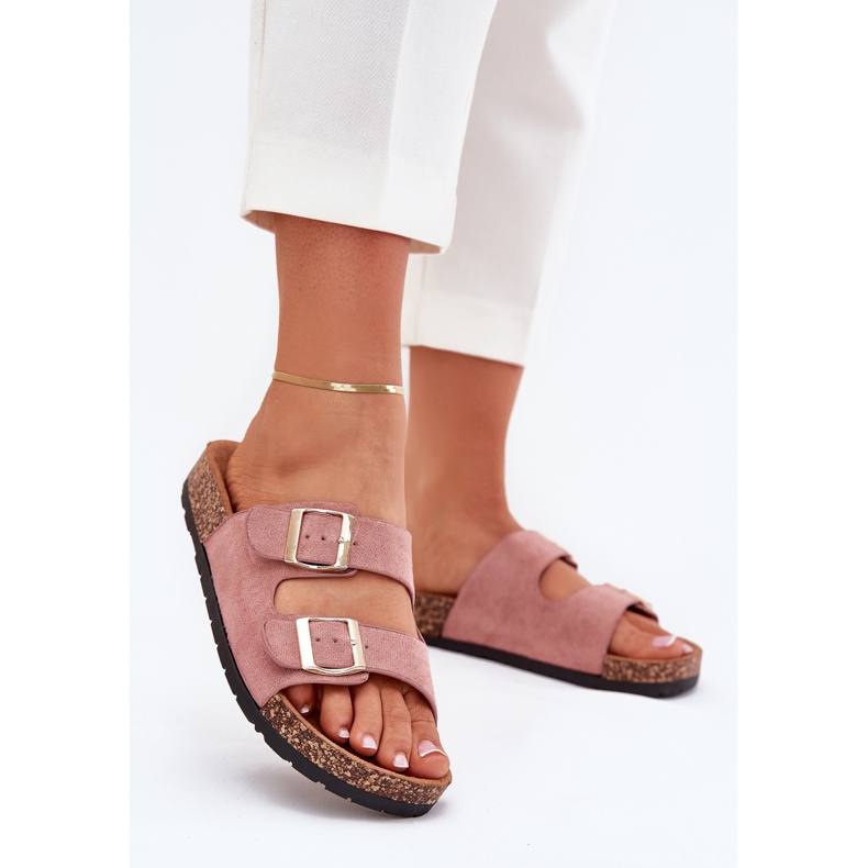 Boto Zapatillas de rosa clara de mujer cortina femenina rosado 2