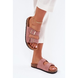 Boto Zapatillas de rosa clara de mujer cortina femenina rosado 3