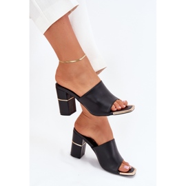 Boto Elegantes chanclas para mujeres en la publicación negra de Raiza negro 7