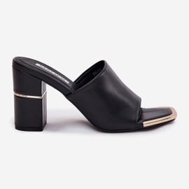 Boto Elegantes chanclas para mujeres en la publicación negra de Raiza negro 8