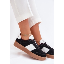 Zapatillas de ante femeninos Big Star de Daniel Lopez SS2D4021 Negro 8