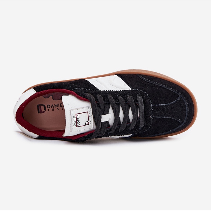 Zapatillas de ante femeninos Big Star de Daniel Lopez SS2D4021 Negro 2