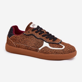 Zapatillas de deporte femenino Big Star de Daniel Lopez SS2D4016 Camel marrón 5