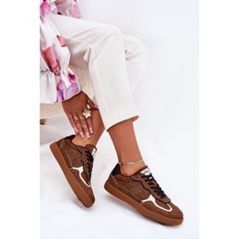 Zapatillas de deporte femenino Big Star de Daniel Lopez SS2D4016 Camel marrón 10