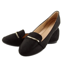 Mocasines negros mujer 9988-121 negro 1