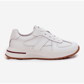 Big Star Zapatos deportivos de cuero femenino zapatillas de zapatillas grandes de Daniel Lopez SS2D4042 White blanco 8