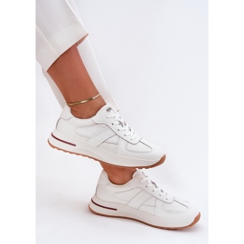 Big Star Zapatos deportivos de cuero femenino zapatillas de zapatillas grandes de Daniel Lopez SS2D4042 White blanco 9