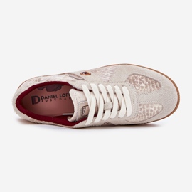 Zapatillas de deporte para mujeres Big Star de Daniel Lopez SS2D4032 Patrón de beige animal 2