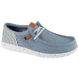 Hey Dude Wally Wally Nu Prep M 43126-4xa zapatos azul 1