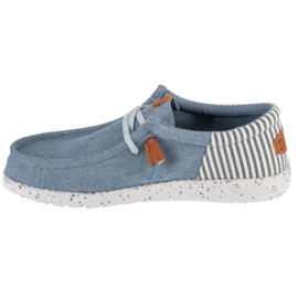 Hey Dude Wally Wally Nu Prep M 43126-4xa zapatos azul 2
