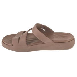 Crocs Getaway Strapping Sandal Flip en 209587-0lf marrón 2