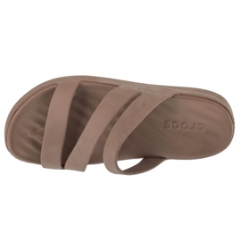Crocs Getaway Strapping Sandal Flip en 209587-0lf marrón 3