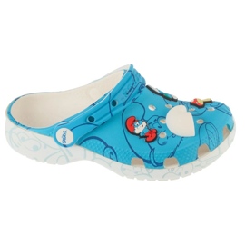 Crocs Classic Smurfs Clog Jr 210821-90H Flip-Flops azul 1 Crocs Classic Smurfs Clog Jr 210821-90H Flip-Flops azul 1