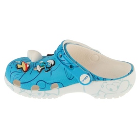 Crocs Classic Smurfs Clog Jr 210821-90H Flip-Flops azul 2 Crocs Classic Smurfs Clog Jr 210821-90H Flip-Flops azul 2