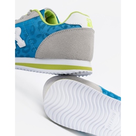 Shelvt Zapatillas de deporte en tonos de azul y gris 1