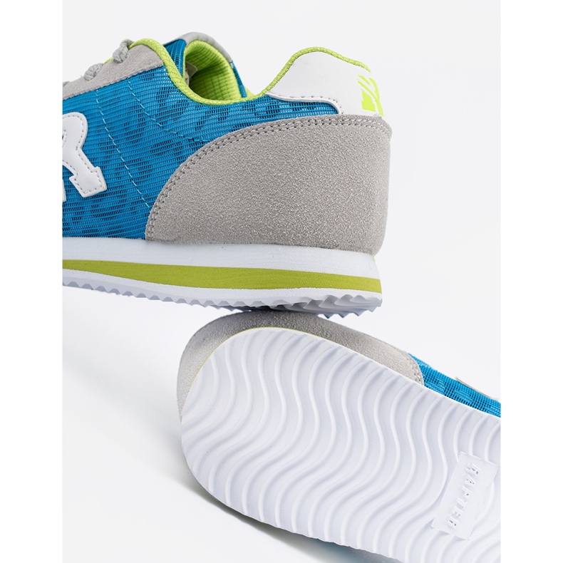 Shelvt Zapatillas de deporte en tonos de azul y gris 1