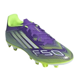 ADIDAS F50 CLUB FG/MG M JI0043 Zapatos de fútbol púrpura 2