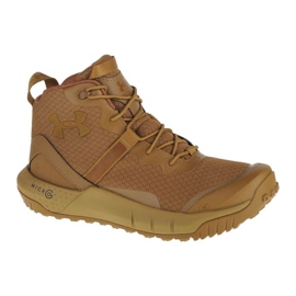 Under Armour Zapatos deportivos masculinos bajo armadura micro g valsetz a mediados de 3023741-200 beige 1