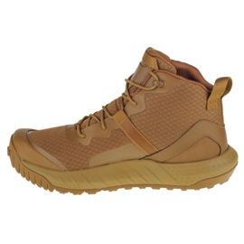 Under Armour Zapatos deportivos masculinos bajo armadura micro g valsetz a mediados de 3023741-200 beige 2