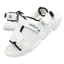 Sandalias adidas de mujeres Ozwego H67276 blanco 1