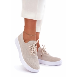 Seastar Material zapatos deportivos atacados en la plataforma beige para mujeres 1 Seastar Material zapatos deportivos atacados en la plataforma beige para mujeres 1