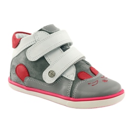 Zapatos de niña para conejo Bartek 11702 gris 1