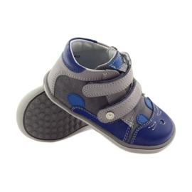 Zapatos de niño para conejo Bartek 11702 gris azul 3