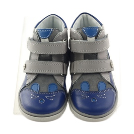 Zapatos de niño para conejo Bartek 11702 gris azul 4