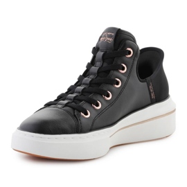 Skechers Slip-Inss: cuero Snoop one-og en 186001-Blk negro 3