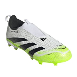 Adidas Predator League LL FG/MG JR JI1126 Zapatos de fútbol blanco 1