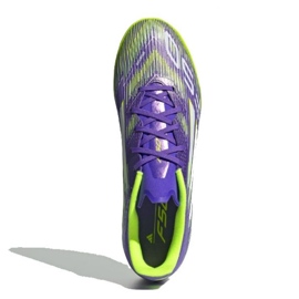 Adidas F50 League TF M JH7724 Zapatos de fútbol violeta 1
