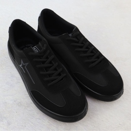 Zapatos deportivos zapatillas negras para hombres Big Star nn174118 2