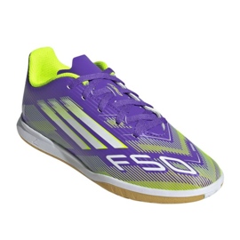 ADIDAS F50 Club en zapatos de fútbol JR JI0042 púrpura 1
