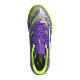 Zapatillas de fútbol adidas f50 liga tf jr ji0000 violeta 3