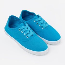 Shelvt Zapatillas clásicas azules 1