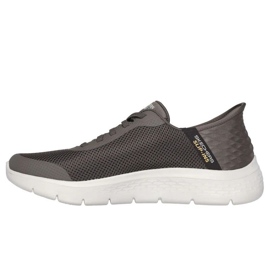Skechers Go Walk Flex Hands Up M 216324Brn Zapatos blanco 5