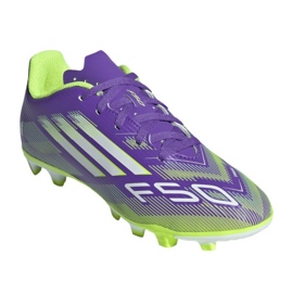 ADIDAS F50 CLUB FG/MG JR JI0030 Zapatos de fútbol violeta 1