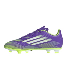 ADIDAS F50 CLUB FG/MG JR JI0030 Zapatos de fútbol violeta 4
