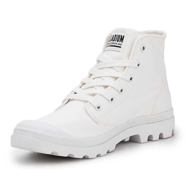 Palladium Pampa de mujeres Hi Mono 73089-116 Sneakers blanco 3
