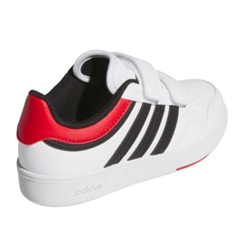 Adidas Hoops 4.0 Cf C JR JQ7863 Zapatos blanco 2