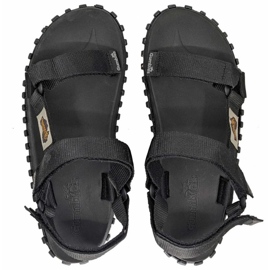 Sandalias masculinas Gumbies Scrambler Sandal negro 3