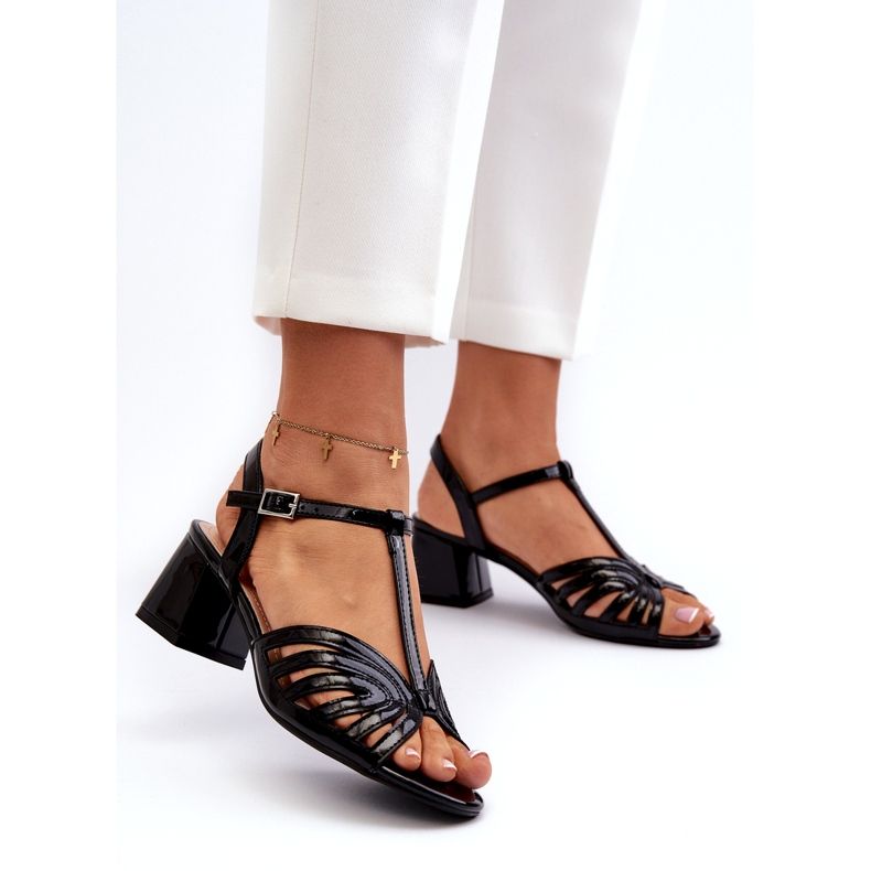 Tacos altos de mujeres pintadas Sergio Leone Sk880 Negro 1