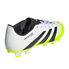 Adidas Predator Club FG/MG JR JH8868 Zapatos de fútbol blanco 2
