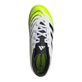 Adidas Predator Club FG/MG JR JH8868 Zapatos de fútbol blanco 3