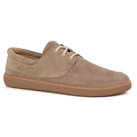 Olivier Mocasines para mujeres Barefoot 0797W - Polaco de encaje - UP ZAPATOS DE CUERO beige 2