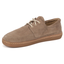 Olivier Mocasines para mujeres Barefoot 0797W - Polaco de encaje - UP ZAPATOS DE CUERO beige 3