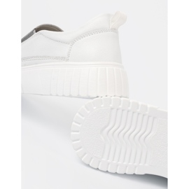 Sergio Leone Zapatos de mujer de Factuard White en la plataforma blanco 1