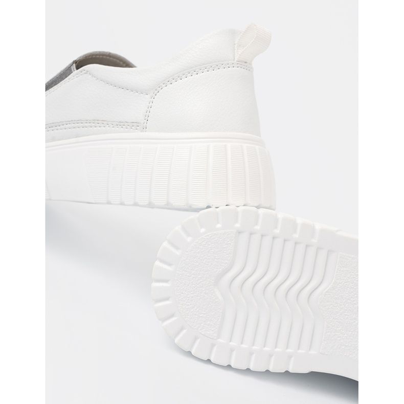 Sergio Leone Zapatos de mujer de Factuard White en la plataforma blanco 1